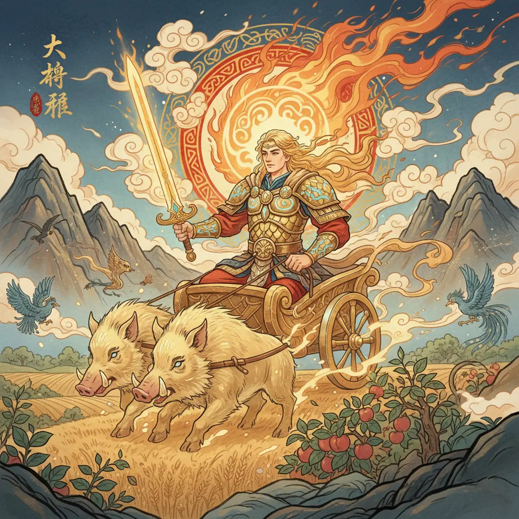 北歐神話 - 太陽神弗雷