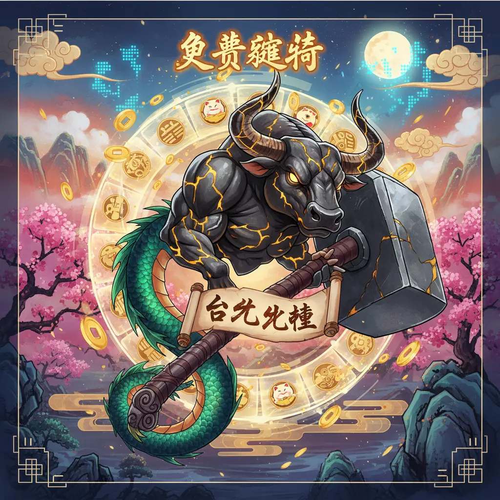 免費旋轉 - 公牛錘