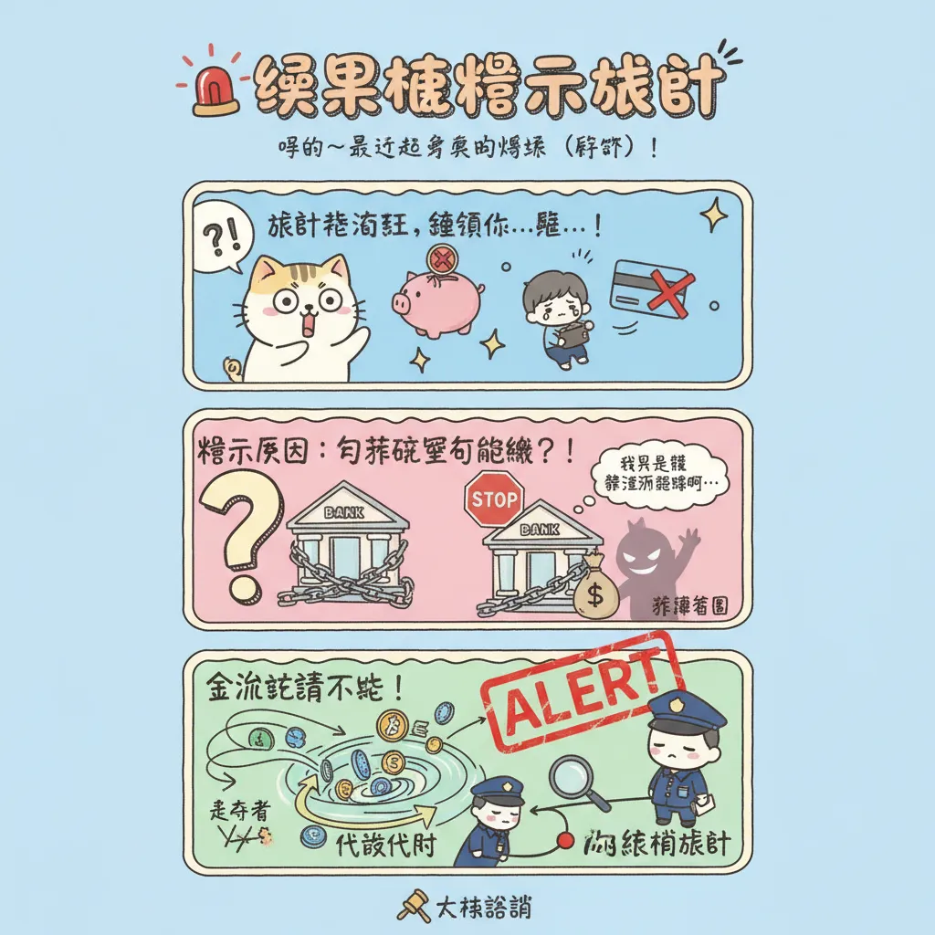 娛樂城帳戶凍結警示原因