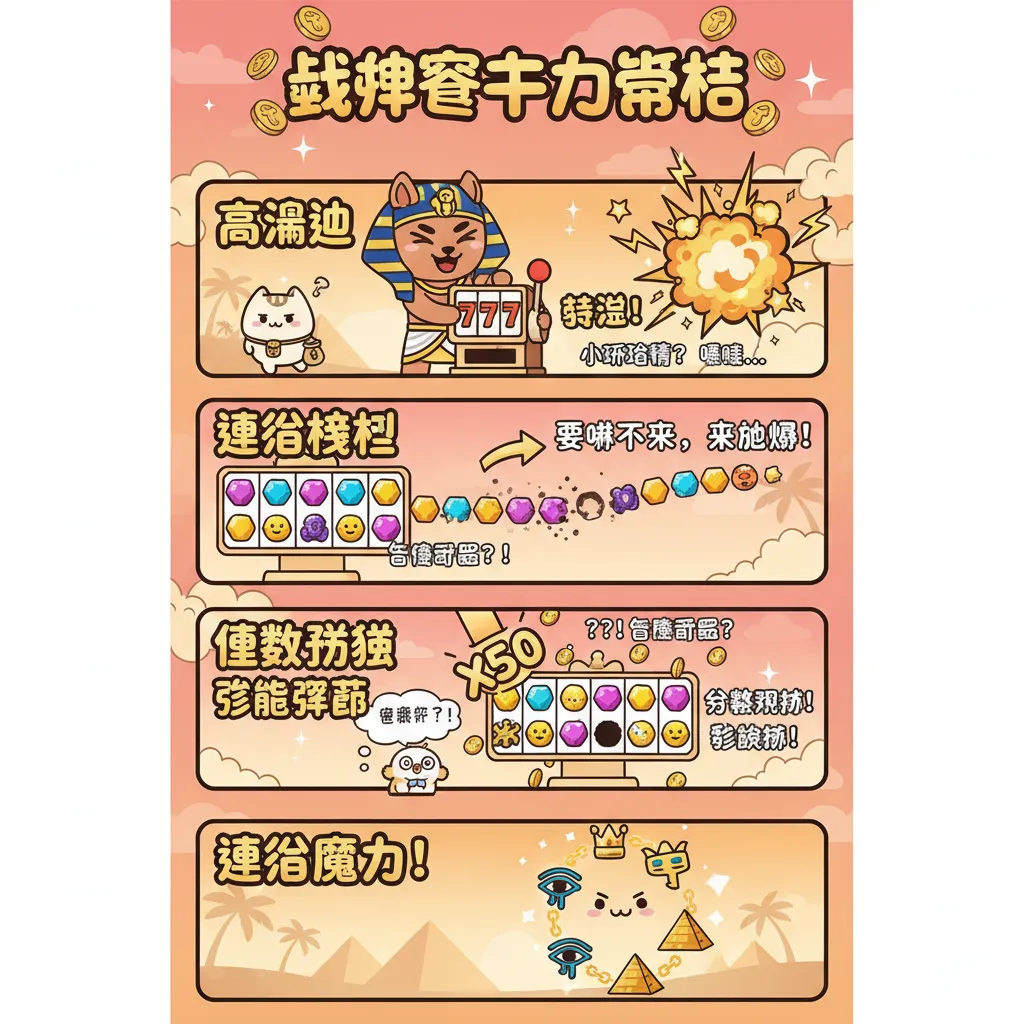 掌握戰神賽特老虎機：高波動遊戲連消機制與實戰心法