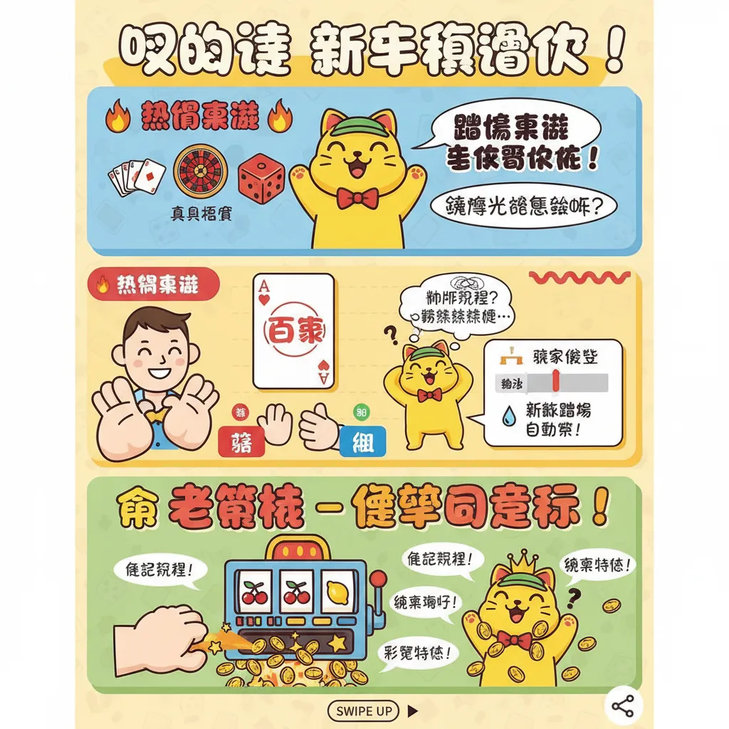 新手入門必看：熱門賭場遊戲規則與投注策略解析
