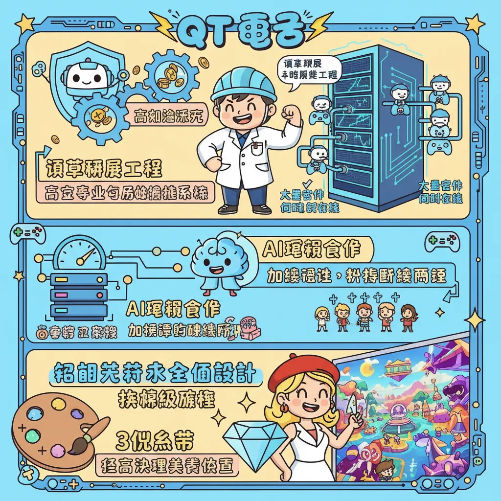 遊戲開發理念與技術特色