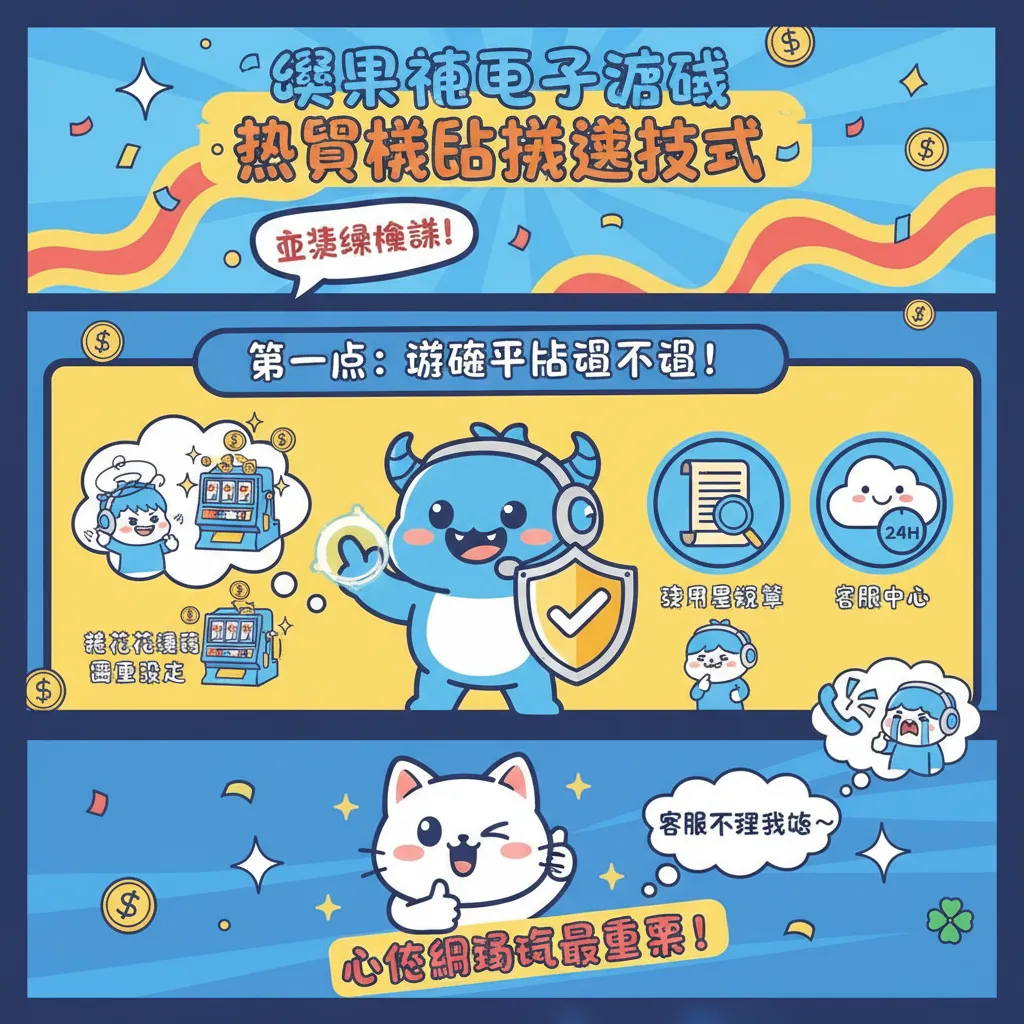 熱門機臺挑選技巧