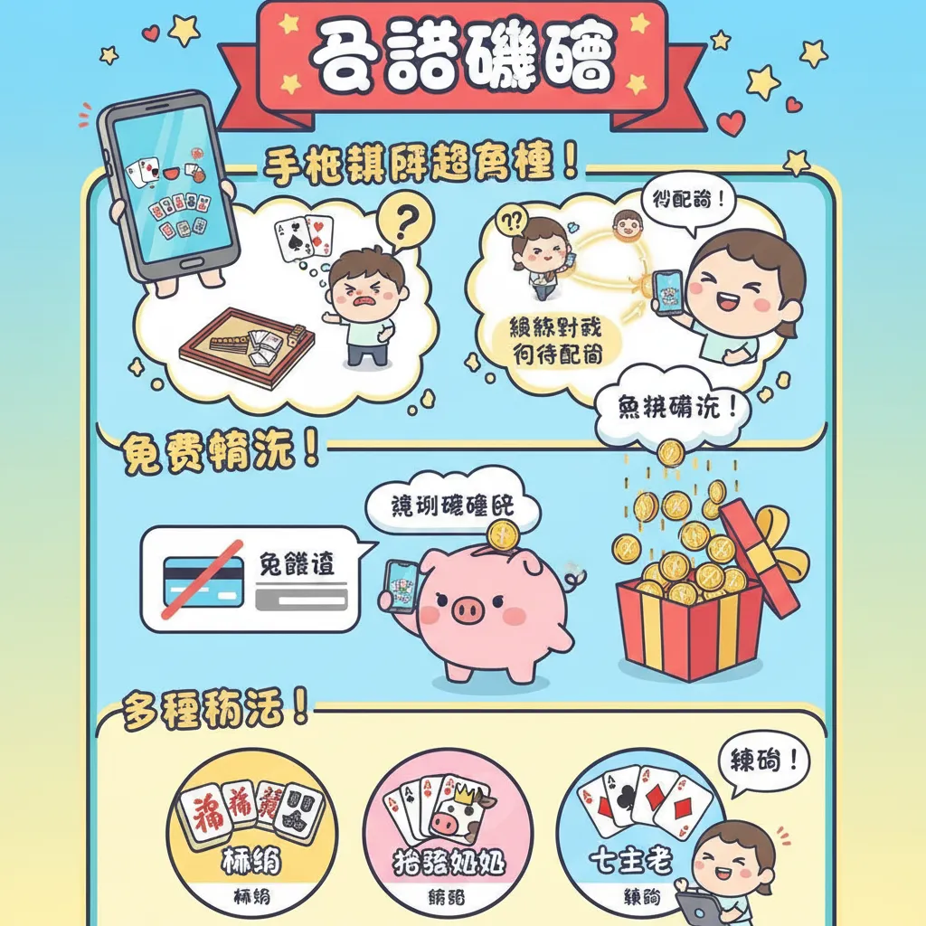 手機應用程式的棋牌娛樂體驗：即時配對與免費遊戲攻略