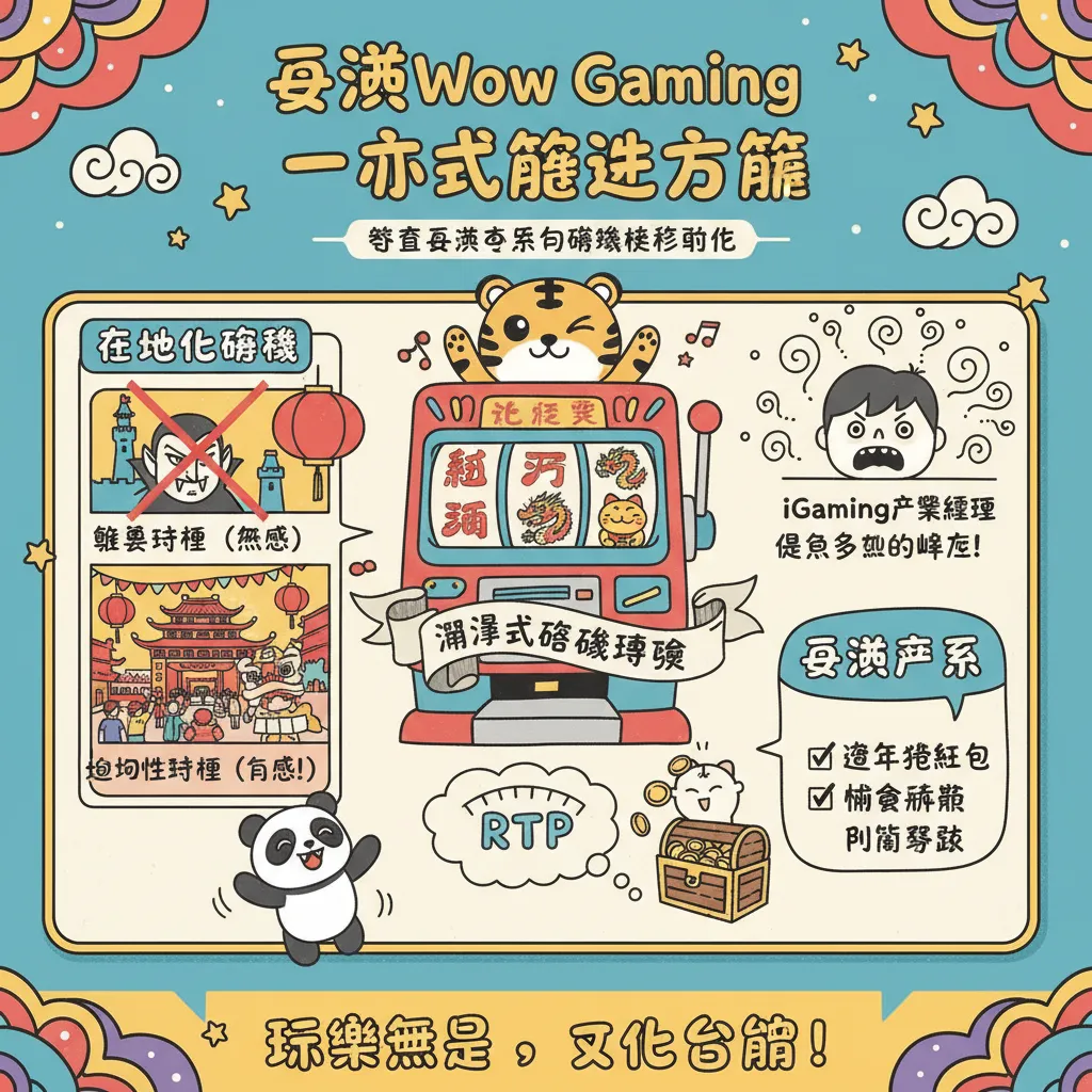 針對亞洲市場的Wow Gaming一站式解決方案與遊戲機制優化