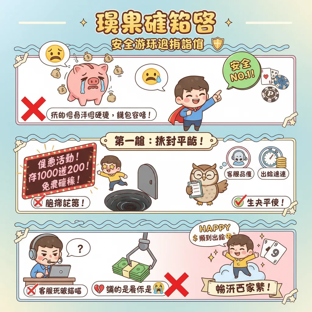 安全遊玩的避坑指南
