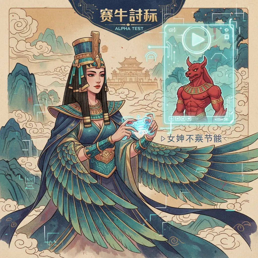 賽特試玩 - 女神奈芙蒂絲