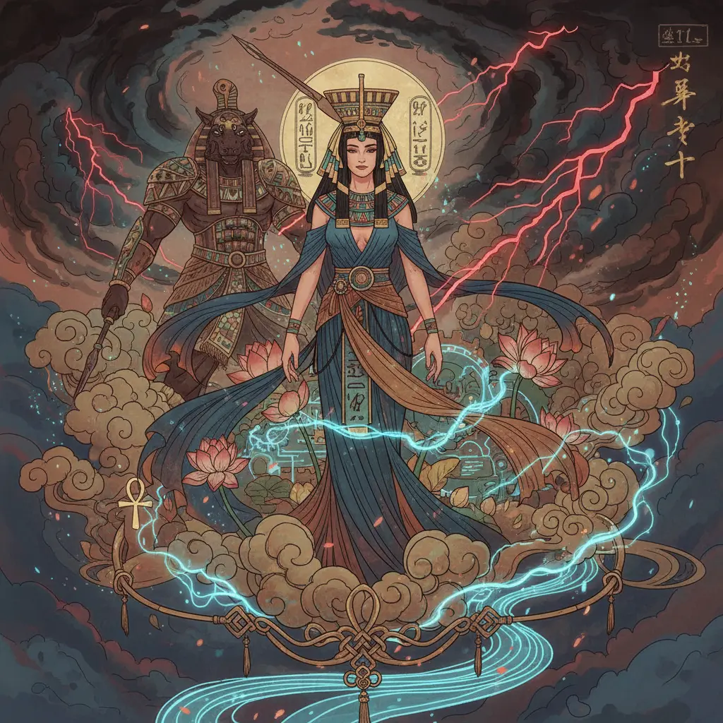 戰神塞特 - 女神奈芙蒂絲