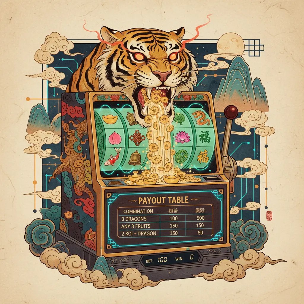 老虎機賠率表 - 吃角子老虎機